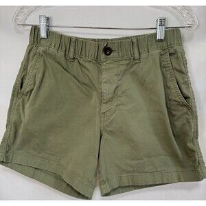 Bear Bottom Mens Medium Olive Green Stretch Chino Shorts 5.5” Inseam